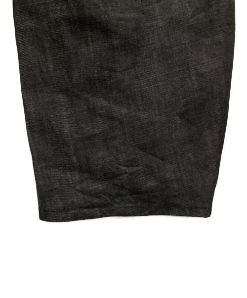 9090（9090）9090 (9090) Okayama Crafted Buggy Denim Pants ブラック サイズ:Mの古着・服飾アイテム