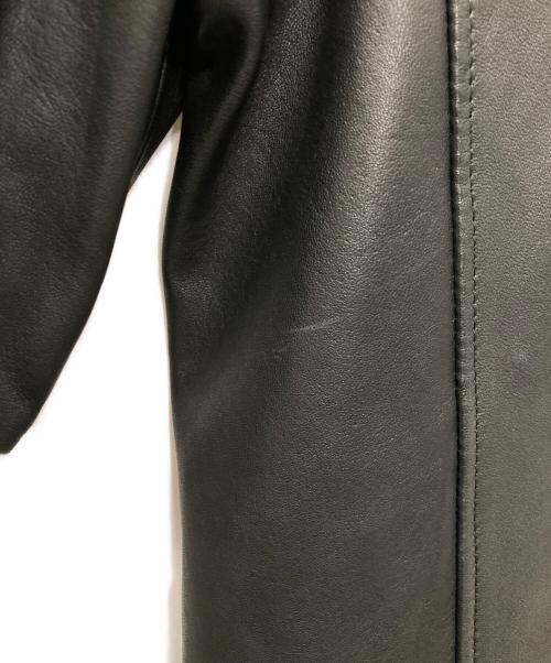 DIESEL（ディーゼル）DIESEL (ディーゼル) L-BOY-R シングルライダースジャケット ブラック サイズ:Mの古着・服飾アイテム