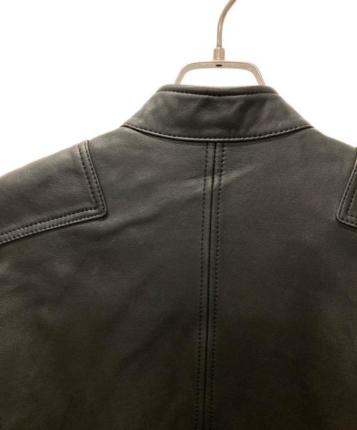 DIESEL（ディーゼル）DIESEL (ディーゼル) L-BOY-R シングルライダースジャケット ブラック サイズ:Mの古着・服飾アイテム