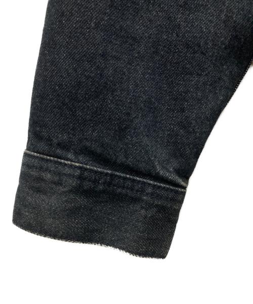 stussy（ステューシー）stussy (ステューシー) Authentic Gear バック刺繍デニムトラッカージャケット インディゴ サイズ:Lの古着・服飾アイテム