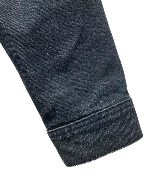 stussy（ステューシー）stussy (ステューシー) Authentic Gear バック刺繍デニムトラッカージャケット インディゴ サイズ:Lの古着・服飾アイテム