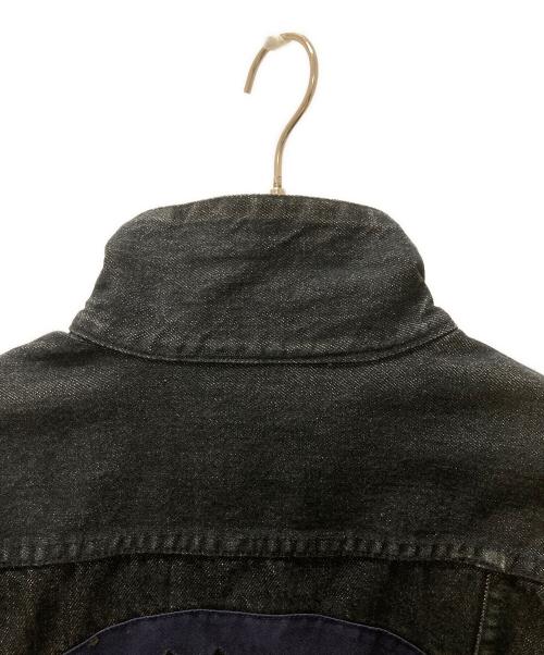 stussy（ステューシー）stussy (ステューシー) Authentic Gear バック刺繍デニムトラッカージャケット インディゴ サイズ:Lの古着・服飾アイテム