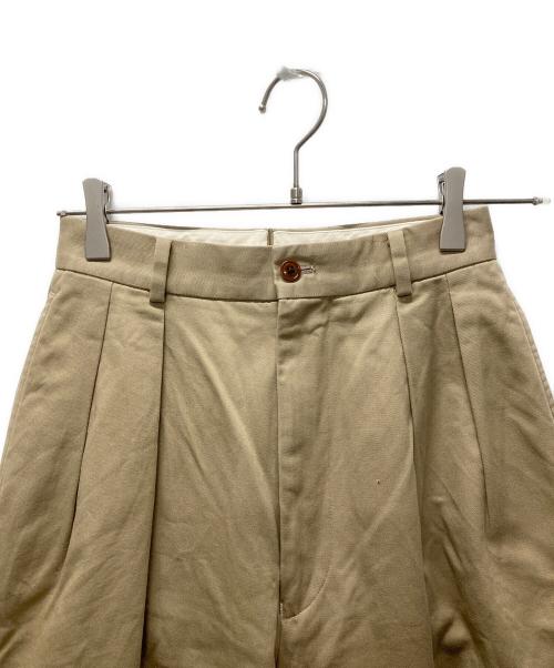 NEAT（ニート）NEAT (ニート) 2タックパンツ ベージュ サイズ:XXSの古着・服飾アイテム