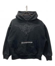 PLEASURES（プレジャーズ）の古着「Angel Hoodie」｜ブラック