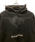 中古・古着 PLEASURES (プレジャーズ) Angel Hoodie ブラック サイズ:XL：7000円