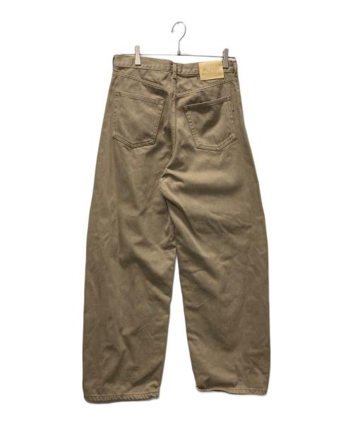 DU JOUR（デュ ジュール）DU JOUR (デュ ジュール) BARREL BAGGY JEAN ベージュ サイズ:38の古着・服飾アイテム
