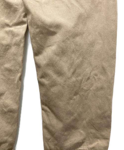DU JOUR（デュ ジュール）DU JOUR (デュ ジュール) BARREL BAGGY JEAN ベージュ サイズ:38の古着・服飾アイテム
