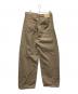 DU JOUR (デュ ジュール) BARREL BAGGY JEAN ベージュ サイズ:38：6000円