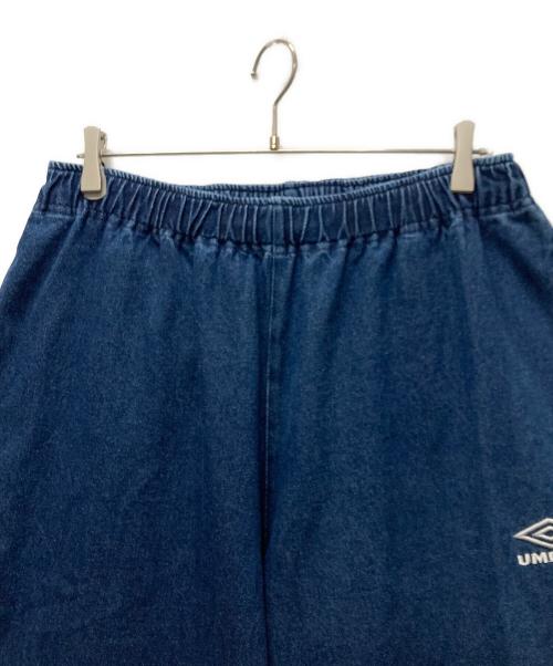 UMBRO（アンブロ）UMBRO (アンブロ) FREAK'S STORE (フリークスストア) 別注 Wide Denim Pants インディゴ サイズ:XLの古着・服飾アイテム