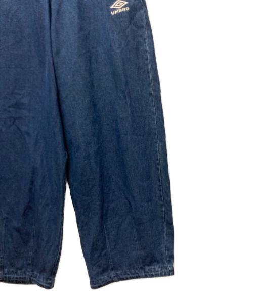 UMBRO（アンブロ）UMBRO (アンブロ) FREAK'S STORE (フリークスストア) 別注 Wide Denim Pants インディゴ サイズ:XLの古着・服飾アイテム