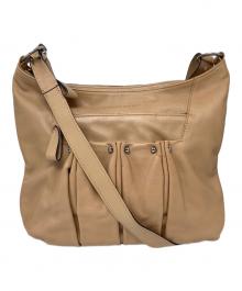 LONGCHAMP（ロンシャン）の古着「ホーボー/ショルダーバッグ」｜ベージュ