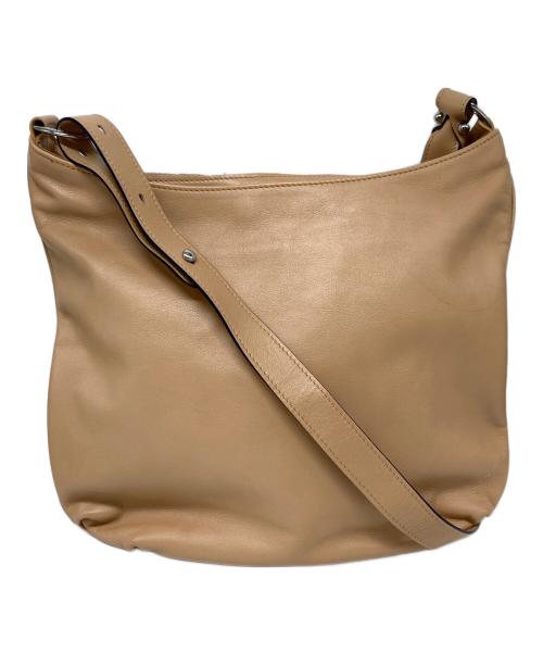 LONGCHAMP（ロンシャン）LONGCHAMP (ロンシャン) ホーボー/ショルダーバッグ ベージュの古着・服飾アイテム