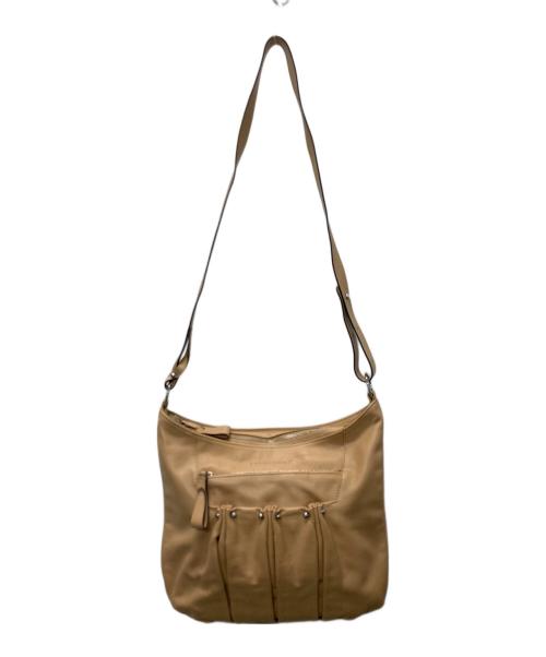 LONGCHAMP（ロンシャン）LONGCHAMP (ロンシャン) ホーボー/ショルダーバッグ ベージュの古着・服飾アイテム