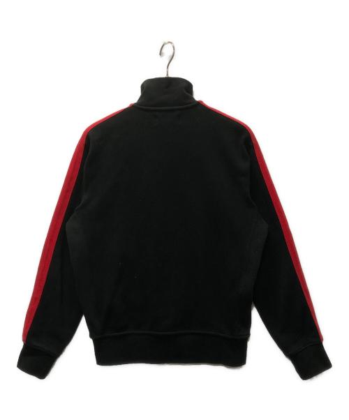 POLO RALPH LAUREN（ポロ・ラルフローレン）POLO RALPH LAUREN (ポロ・ラルフローレン) 胸元エンブレムスウェットジャケット ブラック サイズ:ｓの古着・服飾アイテム