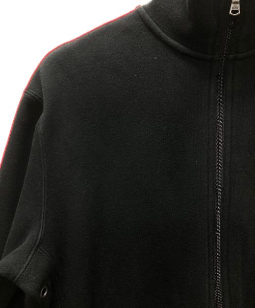 POLO RALPH LAUREN（ポロ・ラルフローレン）POLO RALPH LAUREN (ポロ・ラルフローレン) 胸元エンブレムスウェットジャケット ブラック サイズ:ｓの古着・服飾アイテム