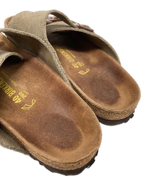 BIRKENSTOCK（ビルケンシュトック）BIRKENSTOCK (ビルケンシュトック) Zurich チューリッヒ/サンダル ブラウン サイズ:26cmの古着・服飾アイテム