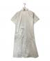 CLANE (クラネ) UP NECK FLARE ONE PIECE ホワイト サイズ:０：6000円