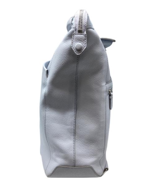 COLE HAAN（コールハーン）COLE HAAN (コールハーン) レザー コンバーチブル バックパック ハロゲン ブルーの古着・服飾アイテム