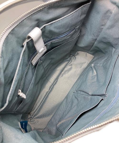 COLE HAAN（コールハーン）COLE HAAN (コールハーン) レザー コンバーチブル バックパック ハロゲン ブルーの古着・服飾アイテム