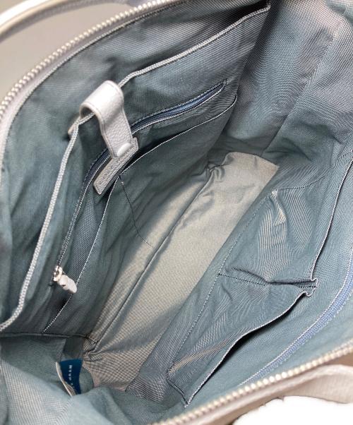 COLE HAAN（コールハーン）COLE HAAN (コールハーン) レザー コンバーチブル バックパック ハロゲン ブルーの古着・服飾アイテム