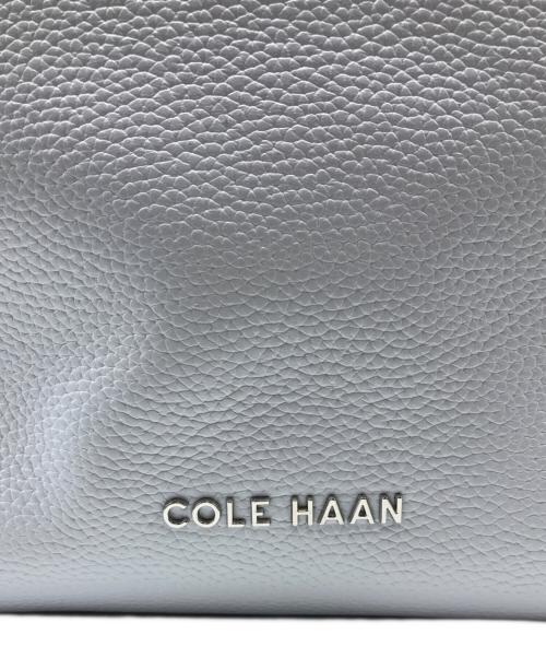 COLE HAAN（コールハーン）COLE HAAN (コールハーン) レザー コンバーチブル バックパック ハロゲン ブルーの古着・服飾アイテム