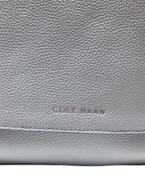 COLE HAAN（コールハーン）COLE HAAN (コールハーン) レザー コンバーチブル バックパック ハロゲン ブルーの古着・服飾アイテム