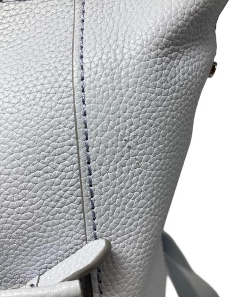 COLE HAAN（コールハーン）COLE HAAN (コールハーン) レザー コンバーチブル バックパック ハロゲン ブルーの古着・服飾アイテム