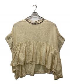 中古・古着通販】UNMINOU (アンミヌ) オーガンジーフラワーレース