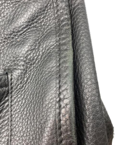 TORY BURCH（トリーバーチ）TORY BURCH (トリーバーチ) Britten ペブルオールレザーリュック ブラックの古着・服飾アイテム