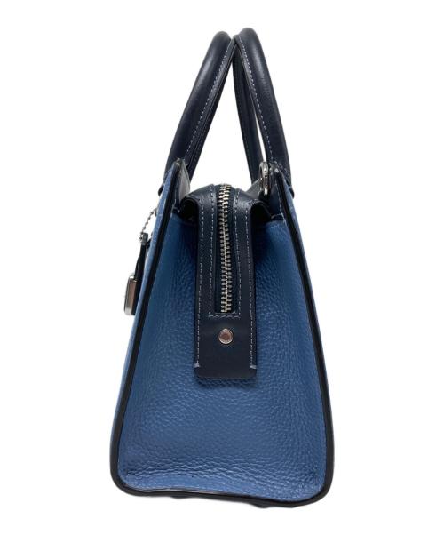 COACH（コーチ）COACH (コーチ) グレースキャリーオール ブルーの古着・服飾アイテム