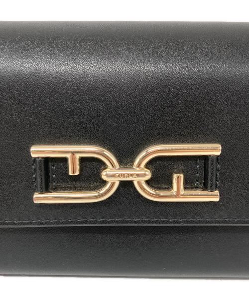 FURLA（フルラ）FURLA (フルラ) METI CHAIN WALLET ブラックの古着・服飾アイテム