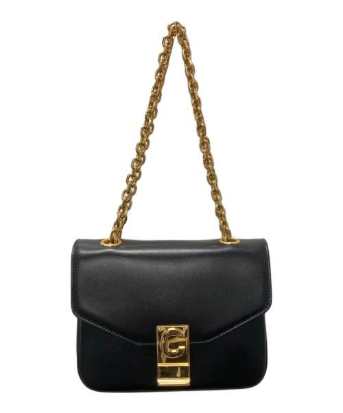 CELINE（セリーヌ）CELINE (セリーヌ) C スモールチェーンバッグ/ショルダーバッグ ブラックの古着・服飾アイテム