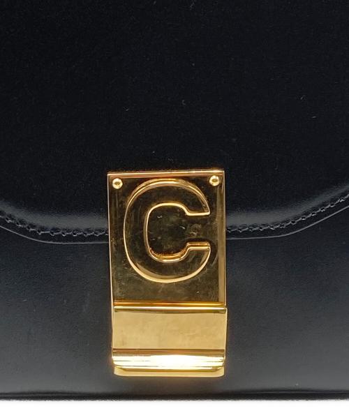 CELINE（セリーヌ）CELINE (セリーヌ) C スモールチェーンバッグ/ショルダーバッグ ブラックの古着・服飾アイテム