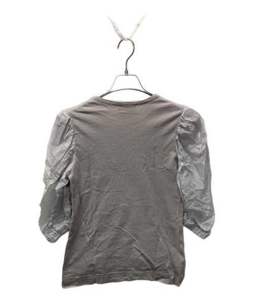 Vivienne Westwood RED LABEL（ヴィヴィアンウエストウッドレッドレーベル）Vivienne Westwood RED LABEL (ヴィヴィアンウエストウッドレッドレーベル) オーブ刺繍切替カットソー グレー サイズ:SIZE 00の古着・服飾アイテム