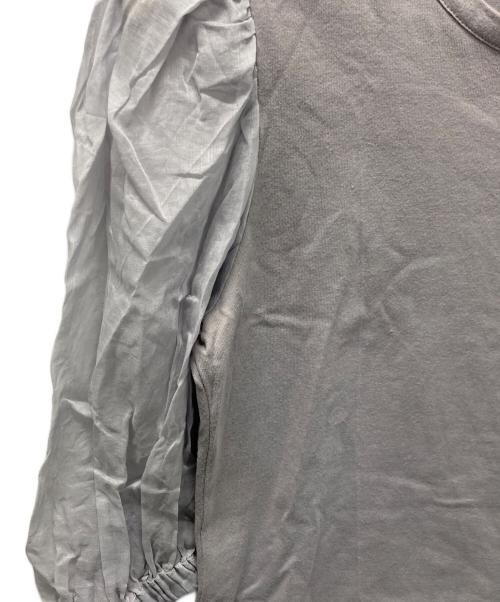 Vivienne Westwood RED LABEL（ヴィヴィアンウエストウッドレッドレーベル）Vivienne Westwood RED LABEL (ヴィヴィアンウエストウッドレッドレーベル) オーブ刺繍切替カットソー グレー サイズ:SIZE 00の古着・服飾アイテム