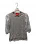 Vivienne Westwood RED LABEL（ヴィヴィアンウエストウッドレッドレーベル）の古着「オーブ刺繍切替カットソー」｜グレー