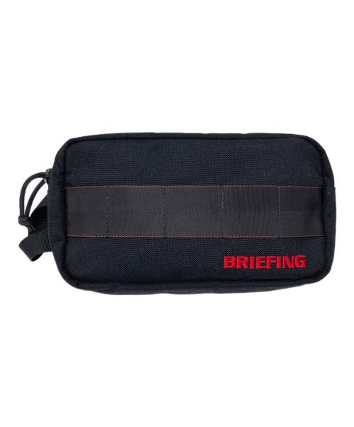 BRIEFING（ブリーフィング）BRIEFING (ブリーフィング) STANDARD DOUBLE ZIP POUCH ブラックの古着・服飾アイテム