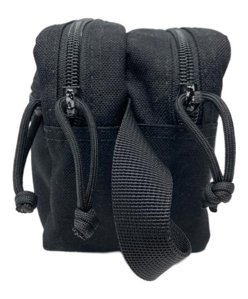 BRIEFING（ブリーフィング）BRIEFING (ブリーフィング) STANDARD DOUBLE ZIP POUCH ブラックの古着・服飾アイテム