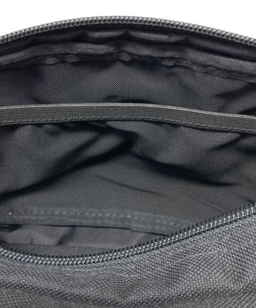 BRIEFING（ブリーフィング）BRIEFING (ブリーフィング) STANDARD DOUBLE ZIP POUCH ブラックの古着・服飾アイテム