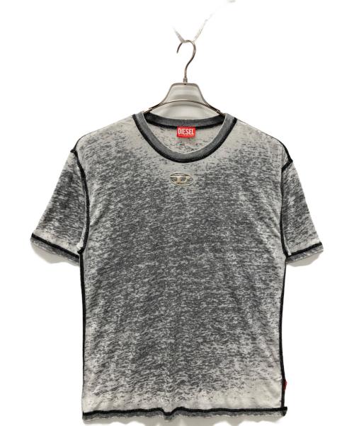 DIESEL（ディーゼル）DIESEL (ディーゼル) T-BOXT-PAK Tシャツ グレー サイズ:Sの古着・服飾アイテム