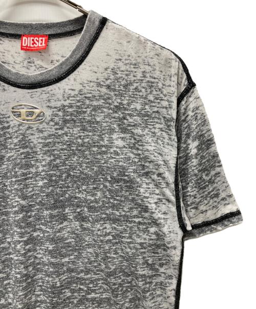 DIESEL（ディーゼル）DIESEL (ディーゼル) T-BOXT-PAK Tシャツ グレー サイズ:Sの古着・服飾アイテム