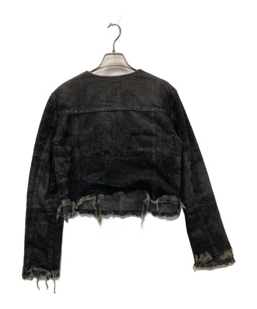 DIESEL（ディーゼル）DIESEL (ディーゼル) DE-GRAFFY-FSH/デニムジャケット ブラック サイズ:Mの古着・服飾アイテム