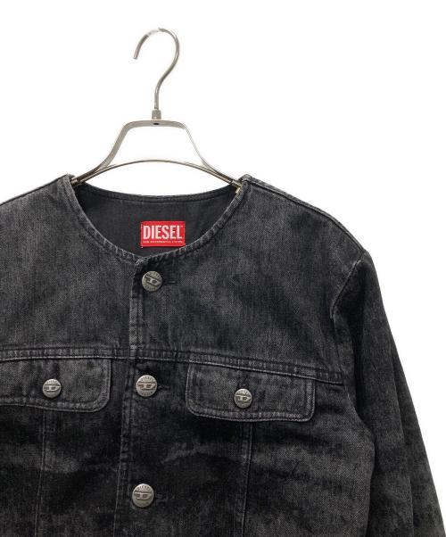 DIESEL（ディーゼル）DIESEL (ディーゼル) DE-GRAFFY-FSH/デニムジャケット ブラック サイズ:Mの古着・服飾アイテム