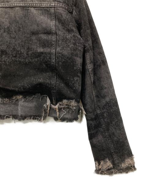 DIESEL（ディーゼル）DIESEL (ディーゼル) DE-GRAFFY-FSH/デニムジャケット ブラック サイズ:Mの古着・服飾アイテム