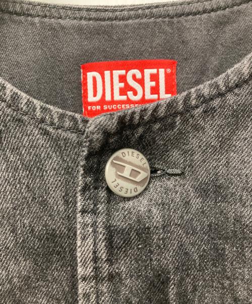 DIESEL（ディーゼル）DIESEL (ディーゼル) DE-GRAFFY-FSH/デニムジャケット ブラック サイズ:Mの古着・服飾アイテム