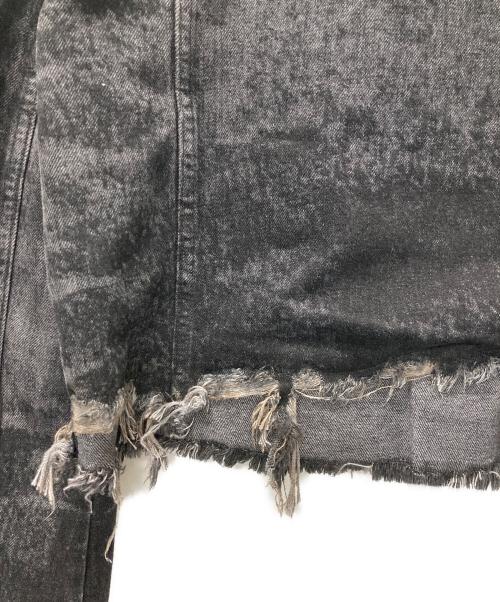 DIESEL（ディーゼル）DIESEL (ディーゼル) DE-GRAFFY-FSH/デニムジャケット ブラック サイズ:Mの古着・服飾アイテム