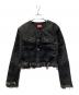 DIESEL（ディーゼル）の古着「DE-GRAFFY-FSH/デニムジャケット」｜ブラック