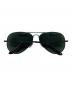 RAY-BAN (レイバン) Aviator Large/サングラス ブラック サイズ:58□14：4000円