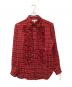 MASU（エムエーエスユー）の古着「GRUNGE PLAID SHIRT/グランジプレイドシャツ」｜レッド