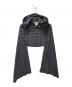MASU（エムエーエスユー）の古着「PLAID HOOD SCARF」｜グレー